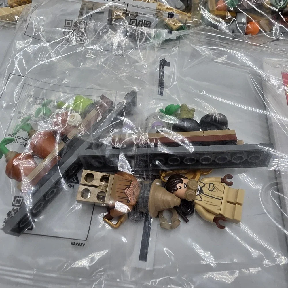 LEGO Harry Potter Hogwarts Castle Herbology Class 76445 Open Box Complete
